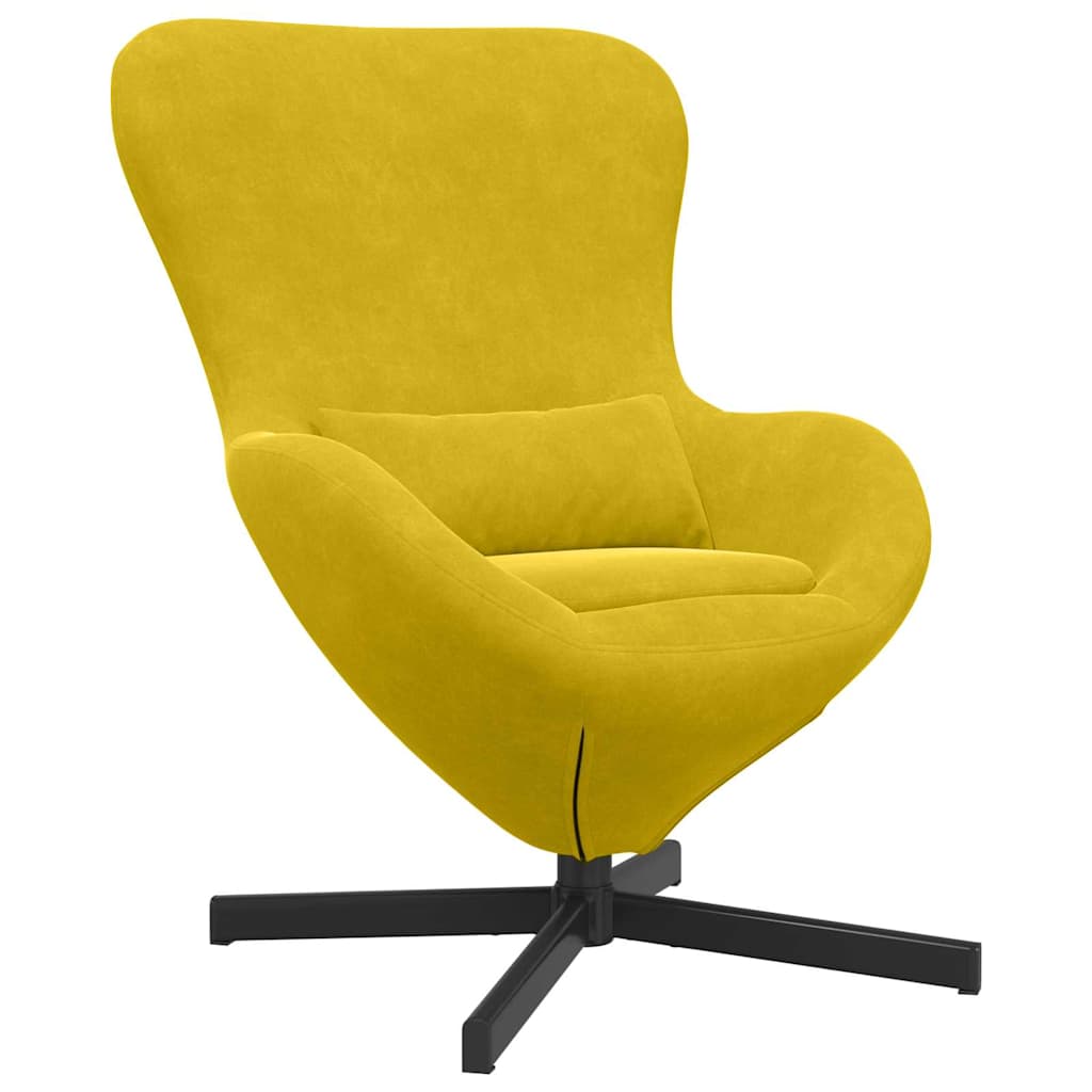 Velvet Armchair With Black Legs - Vantage Home