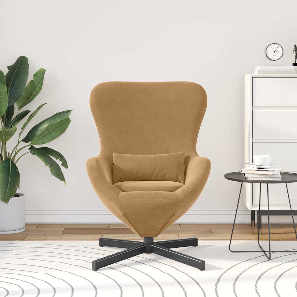 Velvet Armchair With Black Legs - Vantage Home