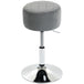 Velvet Bar Stool 38.5cm Wide Adjustable - Velmora