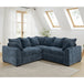 Velvet Corner Sofa Large - Colbee