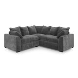Velvet Corner Sofa Large - Colbee