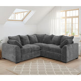 Velvet Corner Sofa Large - Colbee
