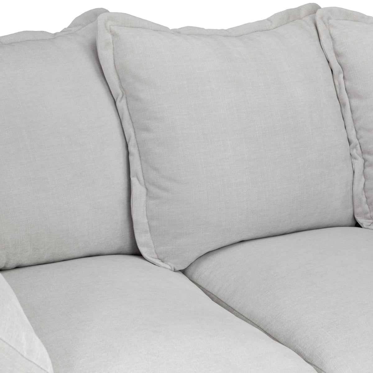 Velvet Corner Sofa Large - Colbee