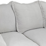Velvet Corner Sofa Large - Colbee