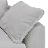 Velvet Corner Sofa Large - Colbee