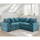 Velvet Corner Sofa Large - Colbee