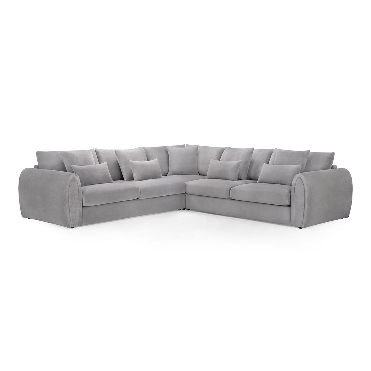 Velvet Corner Sofa Large - Mirabel