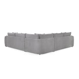 Velvet Corner Sofa Large - Mirabel