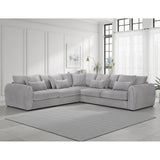 Velvet Corner Sofa Large - Mirabel