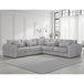 Velvet Corner Sofa Large - Mirabel