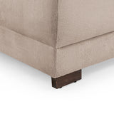 Velvet Corner Sofa in U Shape - Azzuro