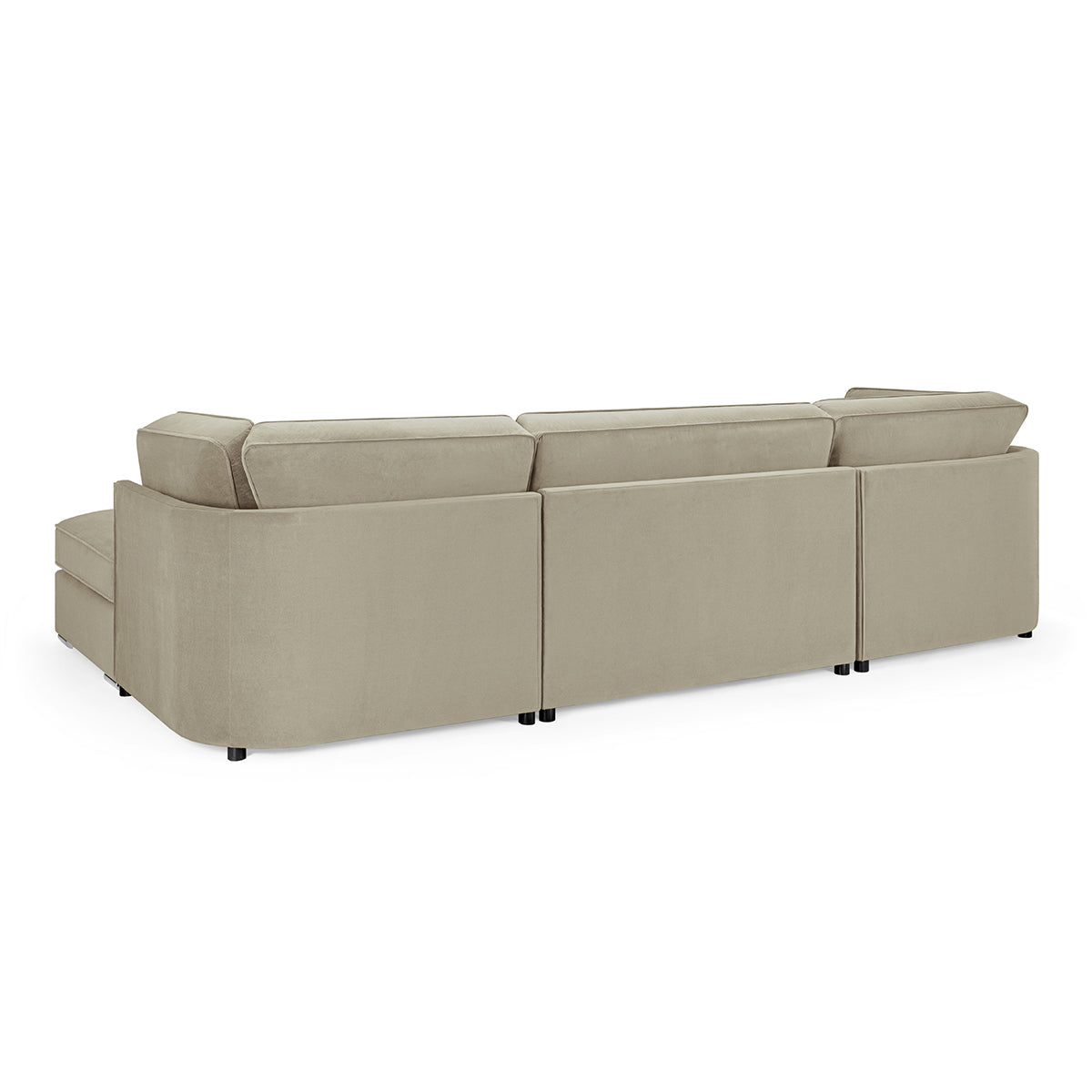 Velvet Corner Sofa in U Shape - Belgravia