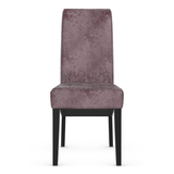 Velvet Dining Chair With Black Wooden Legs - Yorton
