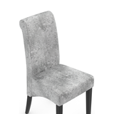 Velvet Dining Chair With Black Wooden Legs - Yorton