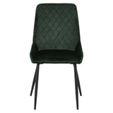 Velvet Dining Chairs in Set Of 2 - Avery