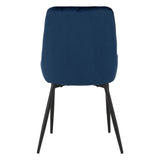 Velvet Dining Chairs in Set Of 2 - Avery