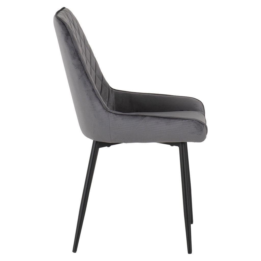 Velvet Dining Chairs in Set Of 2 - Avery