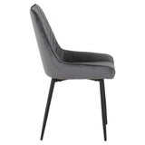 Velvet Dining Chairs in Set Of 2 - Avery