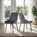 Velvet Dining Chairs in Set Of 2 - Avery