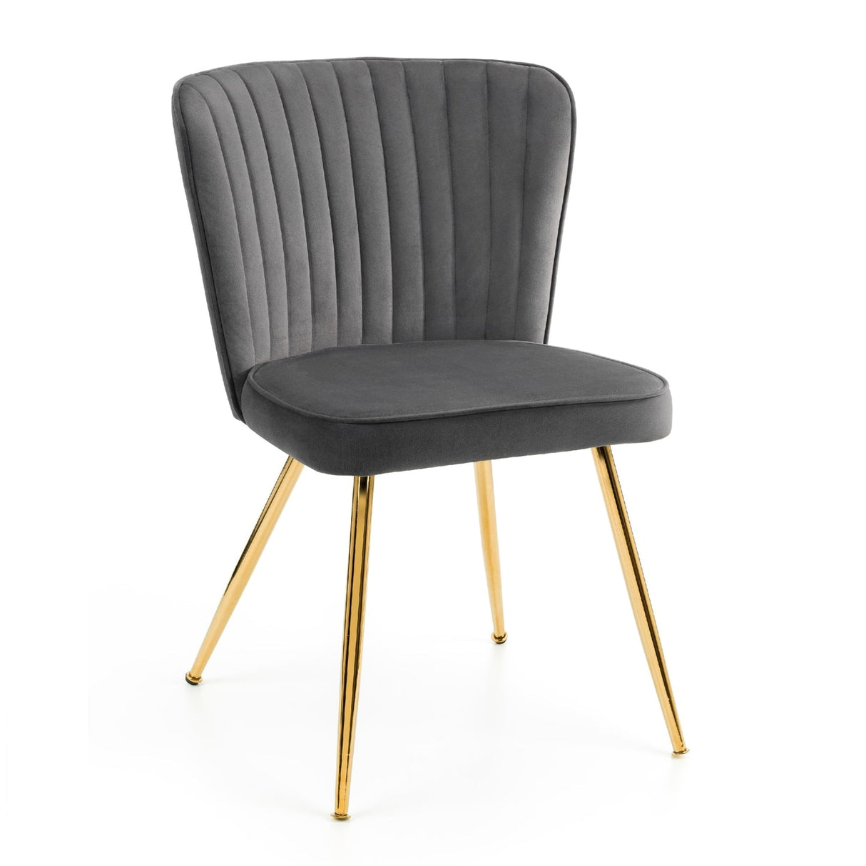 Velvet Dining Chairs in Set Of 2 - Cannes