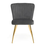 Velvet Dining Chairs in Set Of 2 - Cannes