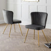 Velvet Dining Chairs in Set Of 2 - Cannes