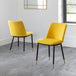 Velvet Dining Chairs in Set Of 2 - Delaunay