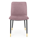 Velvet Dining Chairs in Set Of 2 - Delaunay