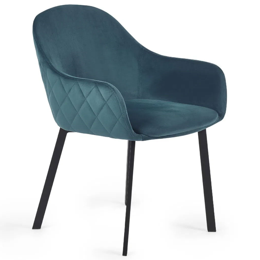Velvet Dining Chairs in Set Of 2 - Lima