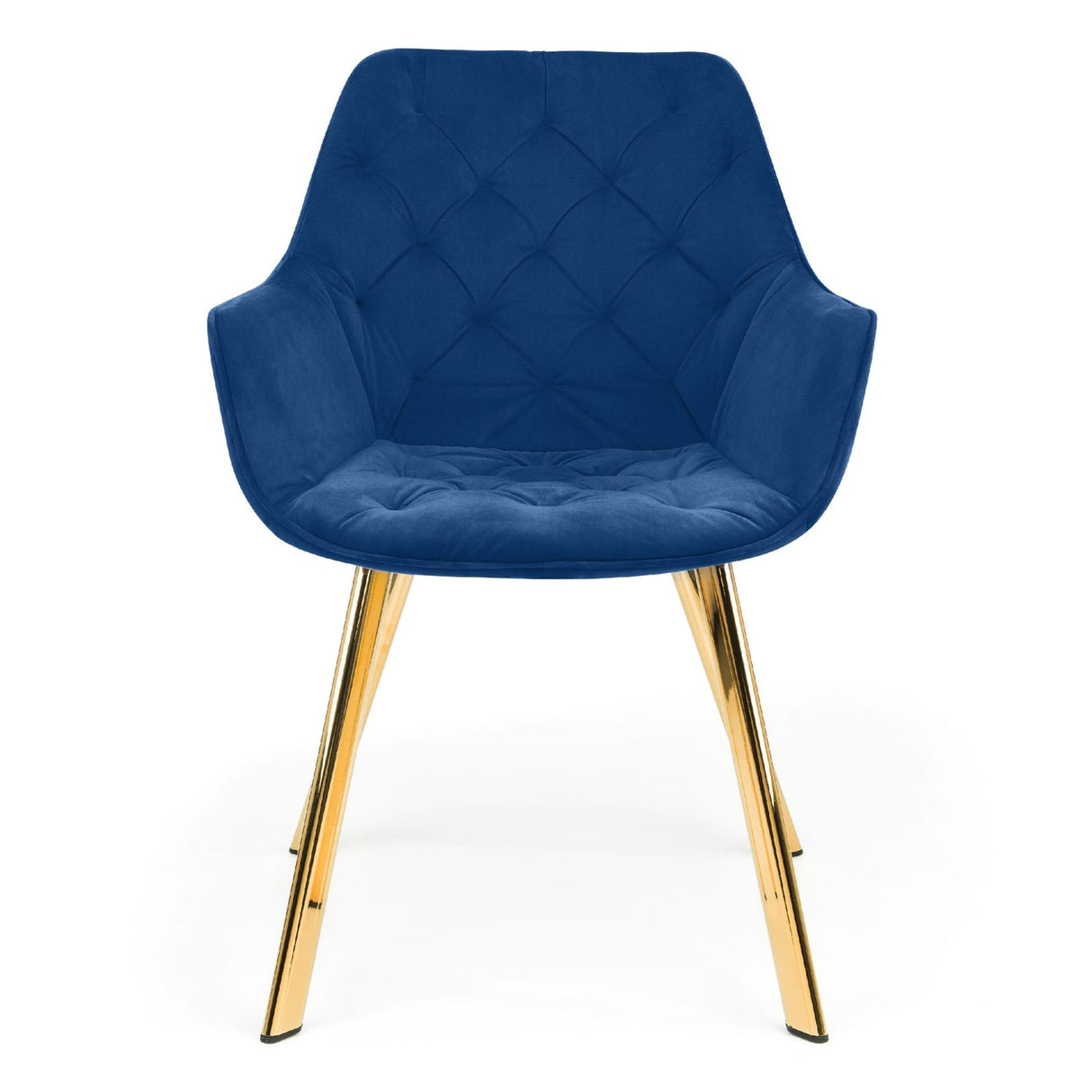 Velvet Dining Chairs in Set Of 2 - Lorenzo