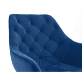 Velvet Dining Chairs in Set Of 2 - Lorenzo