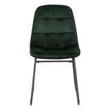 Velvet Dining Chairs in Set Of 2 - Lukas