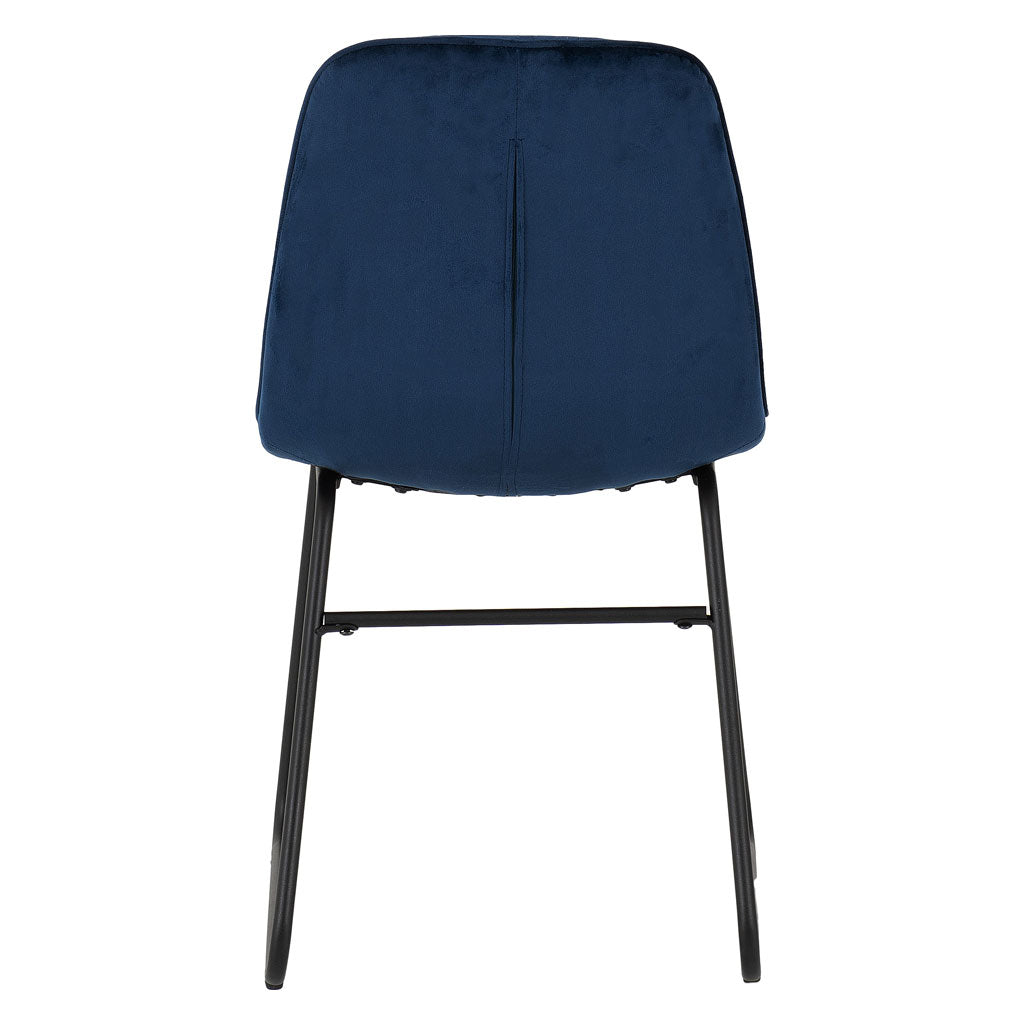Velvet Dining Chairs in Set Of 2 - Lukas