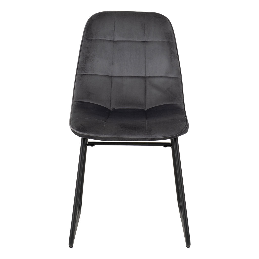 Velvet Dining Chairs in Set Of 2 - Lukas