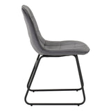 Velvet Dining Chairs in Set Of 2 - Lukas