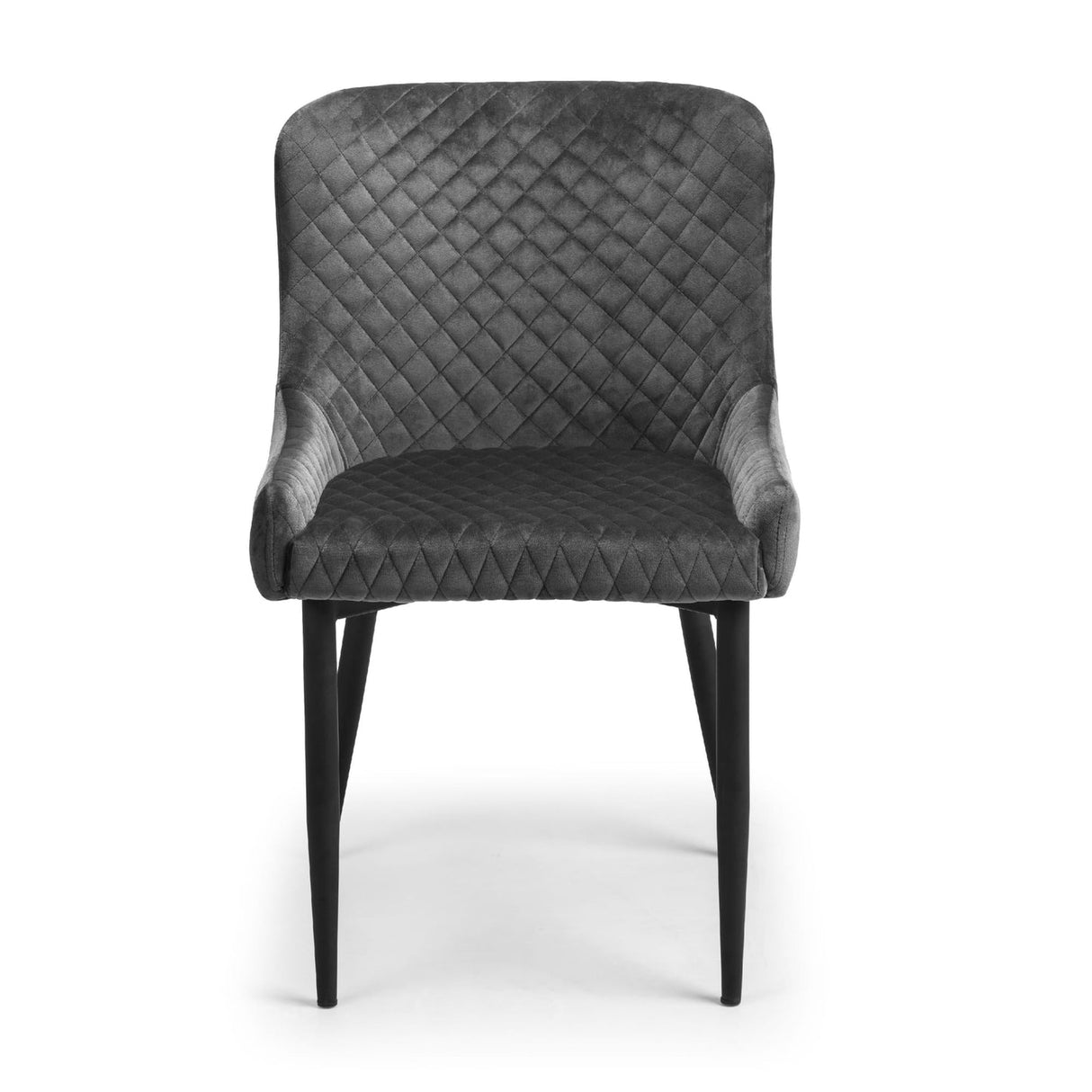 Velvet Dining Chairs in Set Of 2 - Luxe