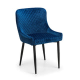 Velvet Dining Chairs in Set Of 2 - Luxe