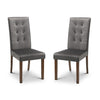 Velvet Dining Chairs in Set Of 2 - Madrid