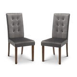 Velvet Dining Chairs in Set Of 2 - Madrid