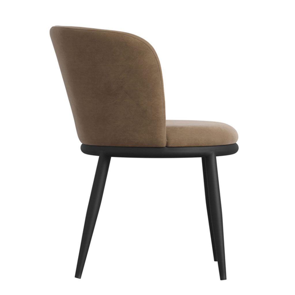 Velvet Dining Chairs in Set Of 2 - Nova