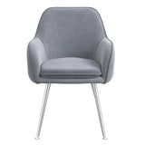 Velvet Dining Chairs in Set Of 2 - Tara