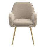 Velvet Dining Chairs in Set Of 2 - Tara