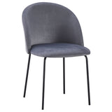 Velvet Dining Chairs in Set Of 4 - Boston