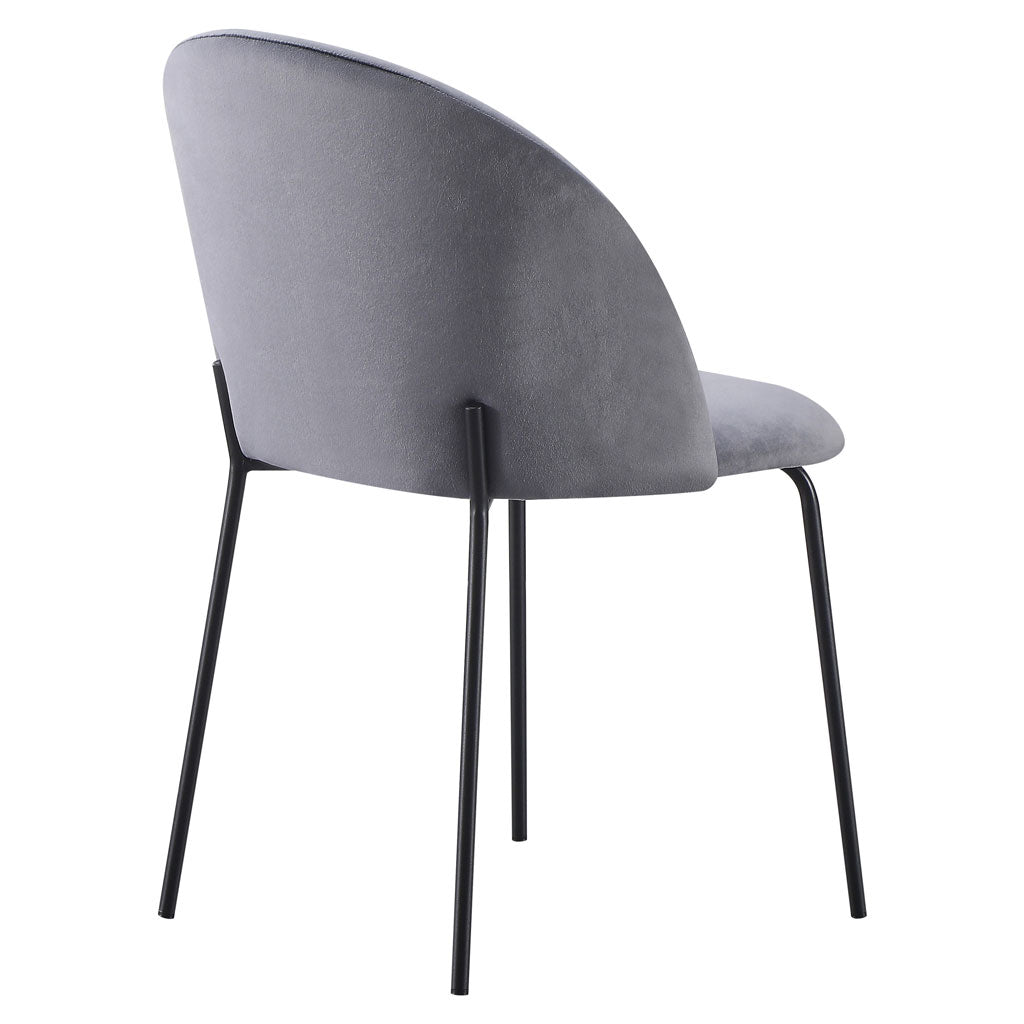 Velvet Dining Chairs in Set Of 4 - Boston