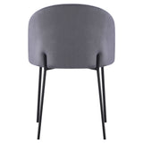 Velvet Dining Chairs in Set Of 4 - Boston