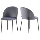 Velvet Dining Chairs in Set Of 4 - Boston