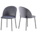 Velvet Dining Chairs in Set Of 4 - Boston