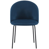 Velvet Dining Chairs in Set Of 4 - Boston