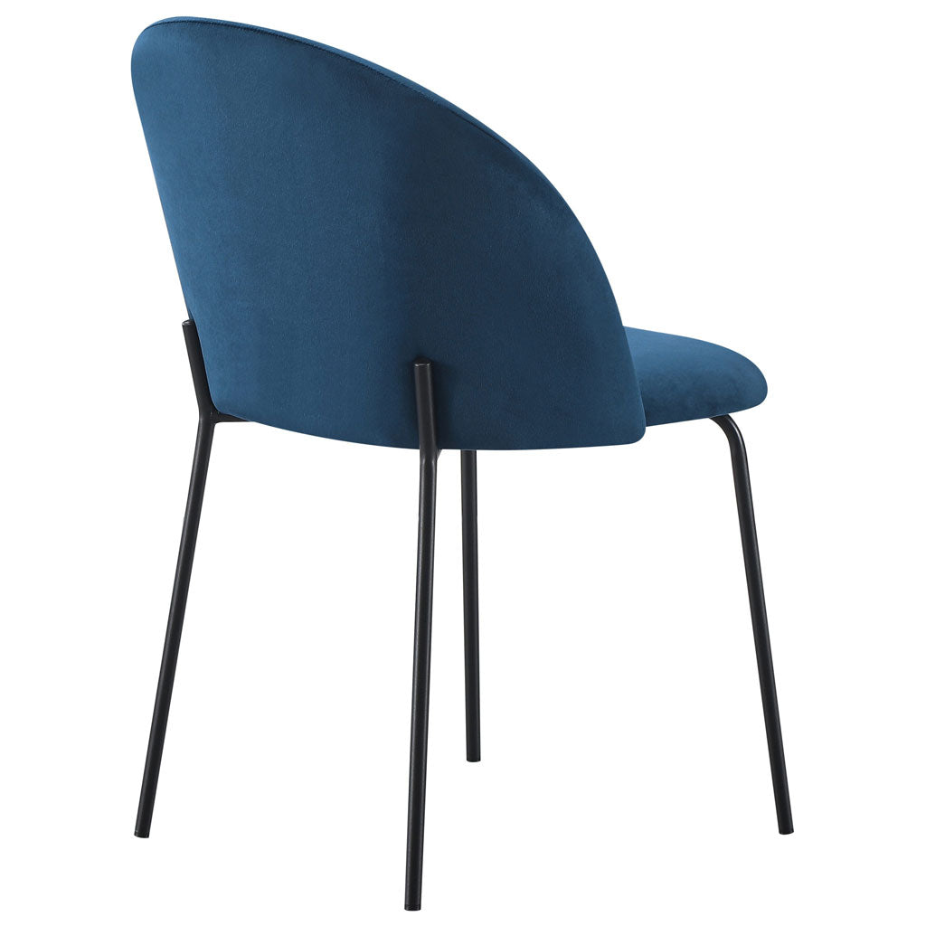 Velvet Dining Chairs in Set Of 4 - Boston