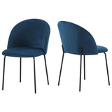 Velvet Dining Chairs in Set Of 4 - Boston